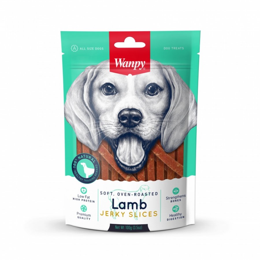 Wanpy Soft Lamb Jerky Slices, , large image number null