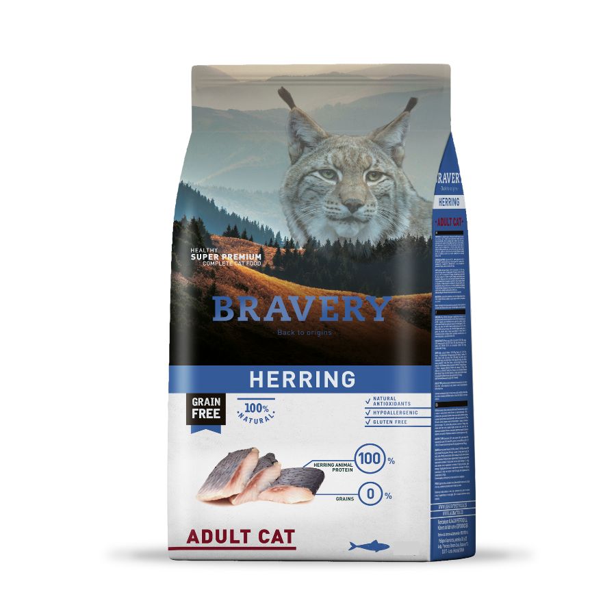 Bravery herring adult cat, , large image number null