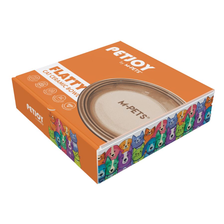 Flatty bowl de cerámica café 250 ML, , large image number null