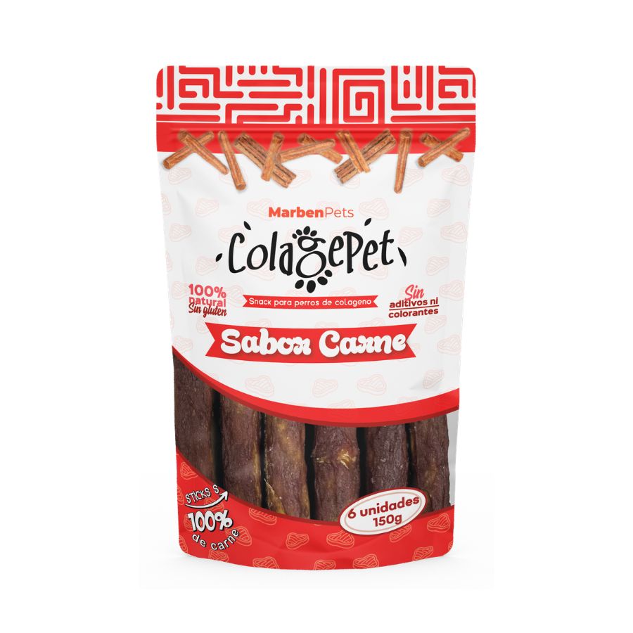 Snack funcional para perros ColagePet sabor carne 150GR, , large image number null