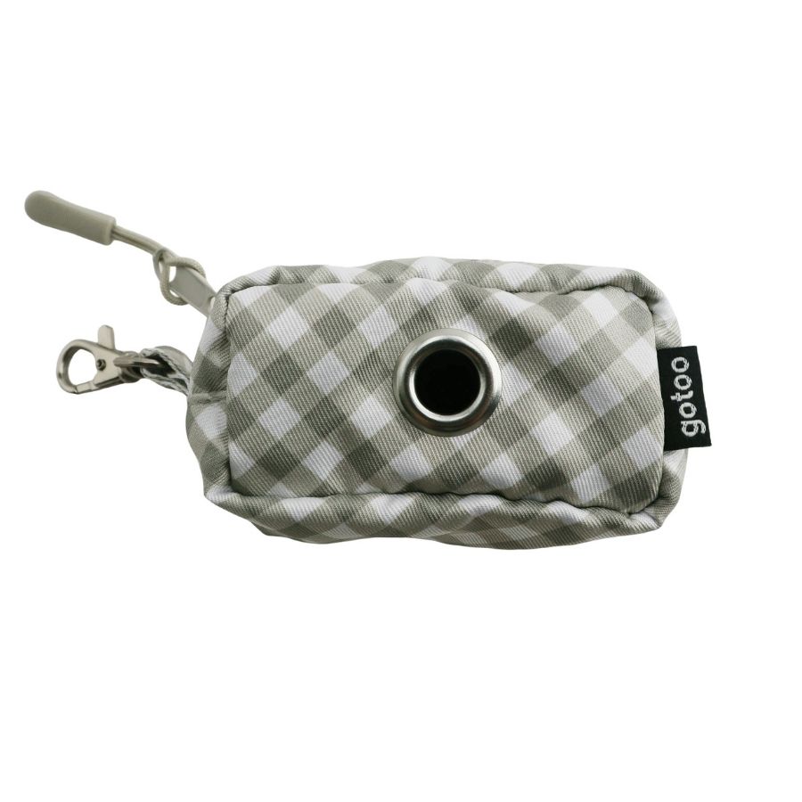 Porta bolsas con diseño Vichy, , large image number null