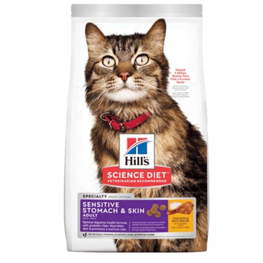 Hills feline adult sensitive skin & stomach 1.5 KG