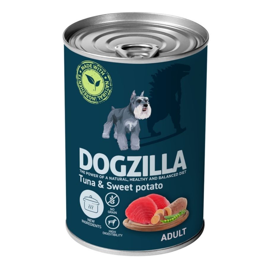 Dogzilla atún & papa dulce alimento húmedo para perros