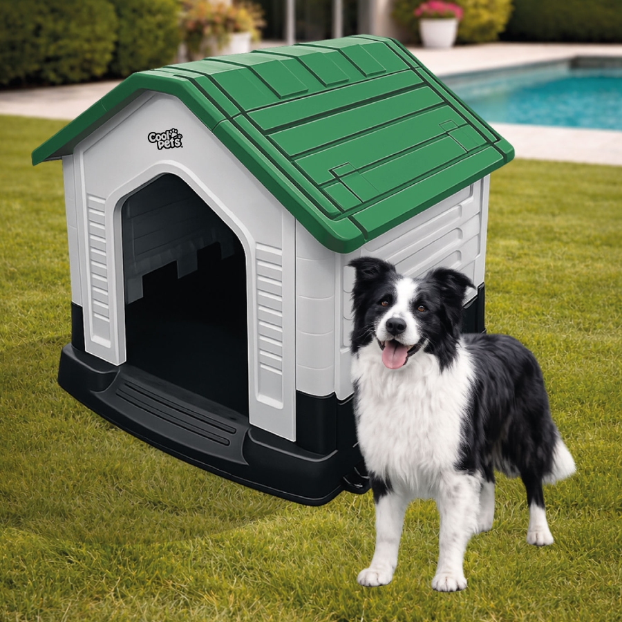 Casa Coolpets Verde Tama&ntilde;o L, , large image number null