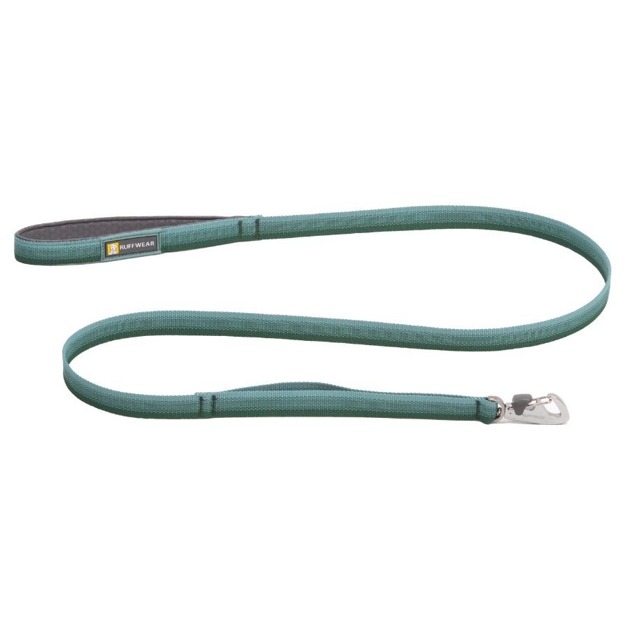 Ruffwear front range correa - river rock verde 1,5mt - 20mm
