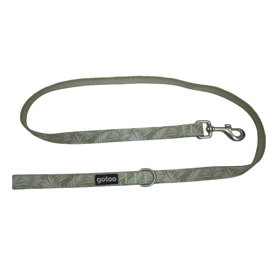 Correa Trendy Botanic con anilla portabolsas para perros, , large image number null