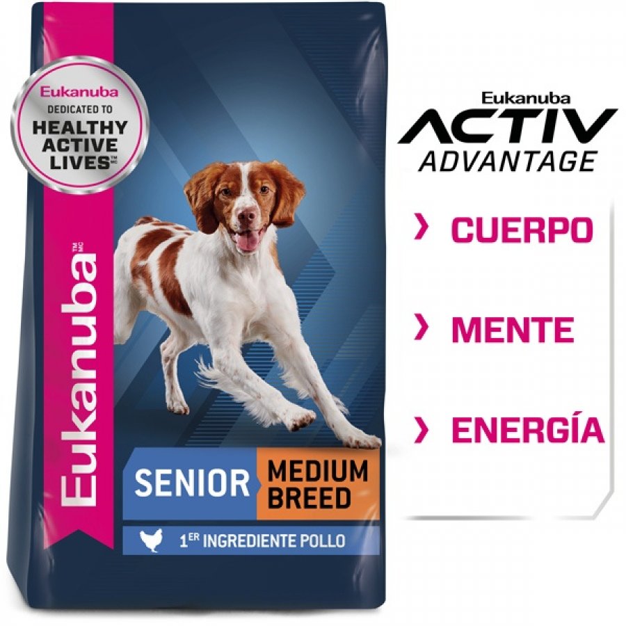 Eukanuba Senior Medium alimento para perro, , large image number null