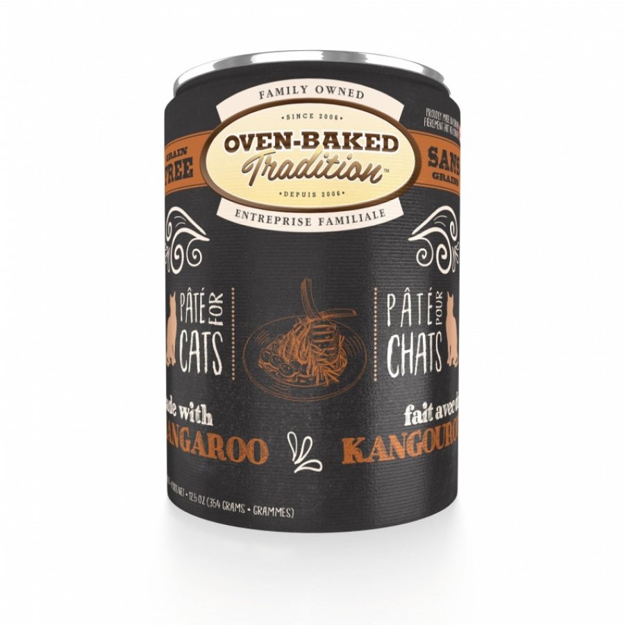 Oven baked tradition dog pate canguro adulto lata 354 GR 354 GR, , large image number null