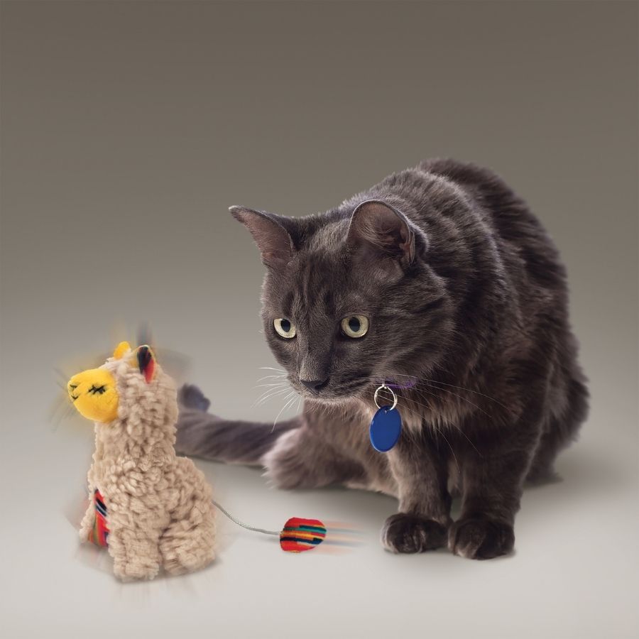 Peluche de llama para gatos, , large image number null