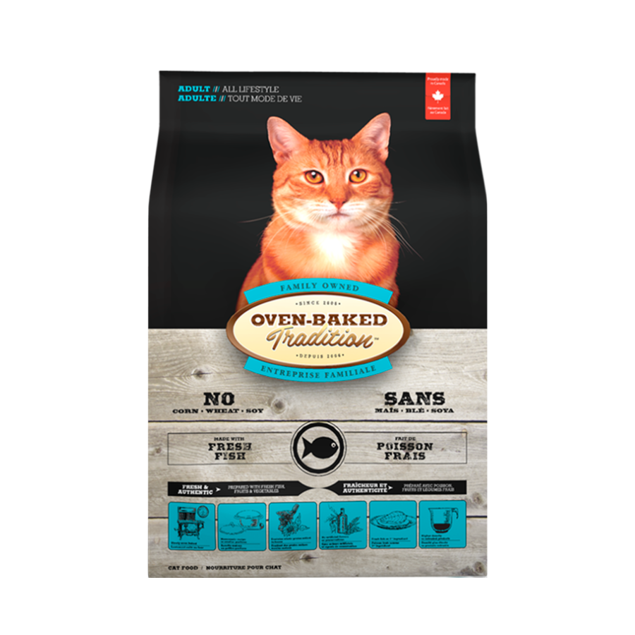 Oven Baked Tradition Fish Adult Cat Food / All Lifestyle alimento para gato, , large image number null