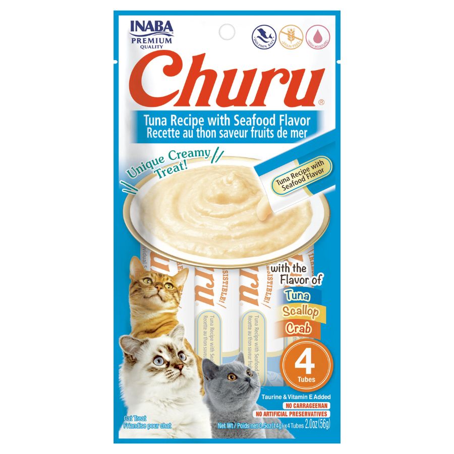 Churu para gatos atún/mariscos 56 GR