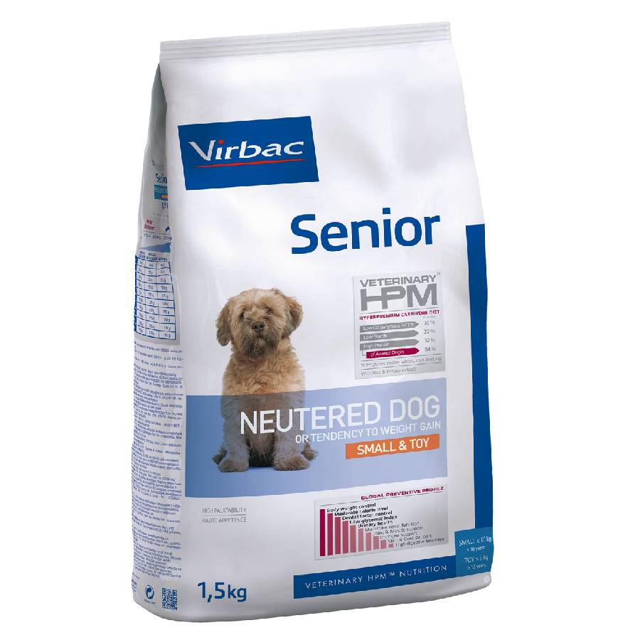 Virbac Alimento Senior Neutered Dog Small & Toy, , large image number null