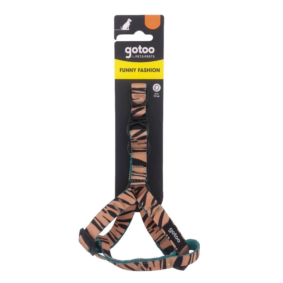 Arnés con estampado animal print para perros, , large image number null