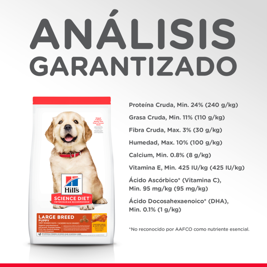 Hills Puppy Large Breed alimento para perro, , large image number null