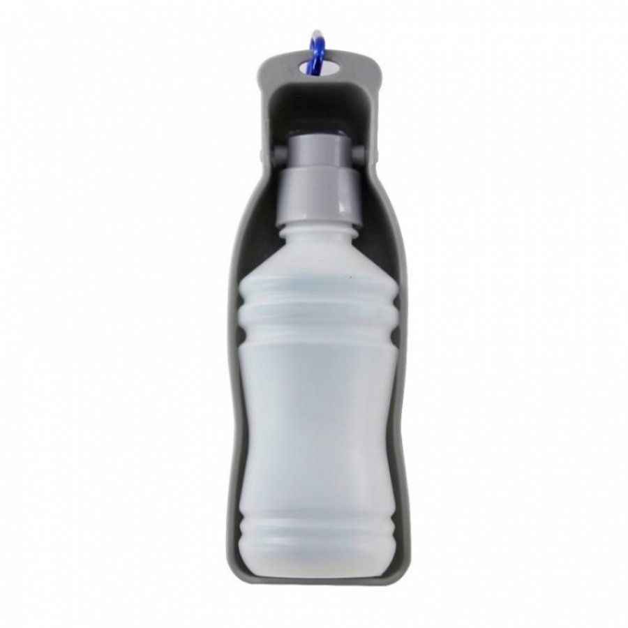 Botella de agua con plato 250ML unidad