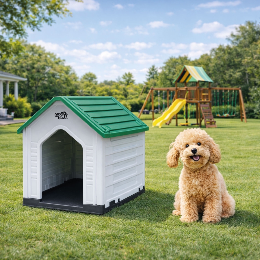 Casa Coolpets Verde Basica Tama&ntilde;o S, , large image number null