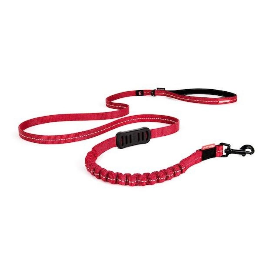 Correa anti-impacto modelo lite 48 para perros Rojo