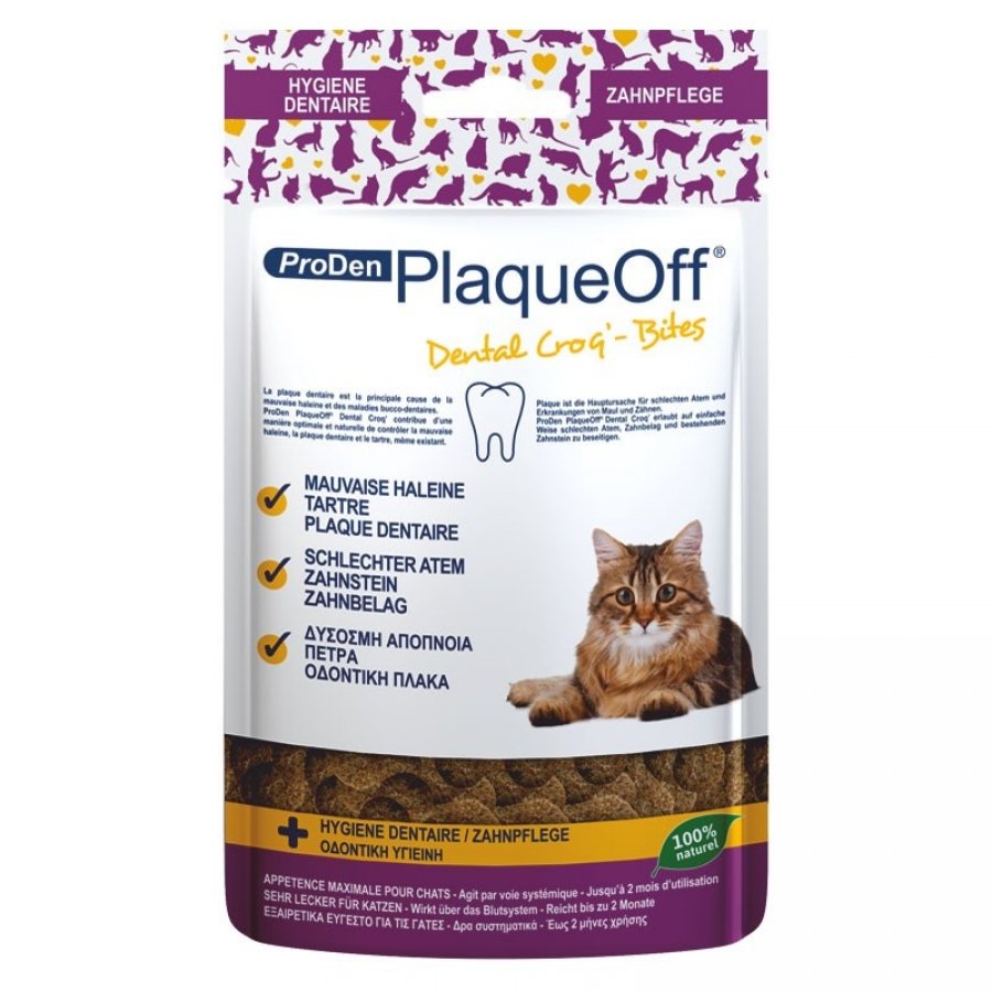 Plaqueoff snack gato 60 GR