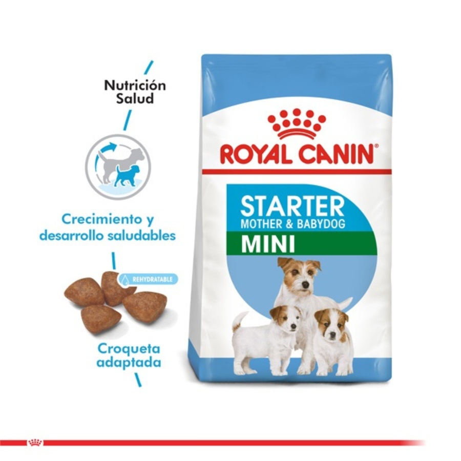 Royal canin alimento seco perro cachorro mini starter 3 KG, , large image number null