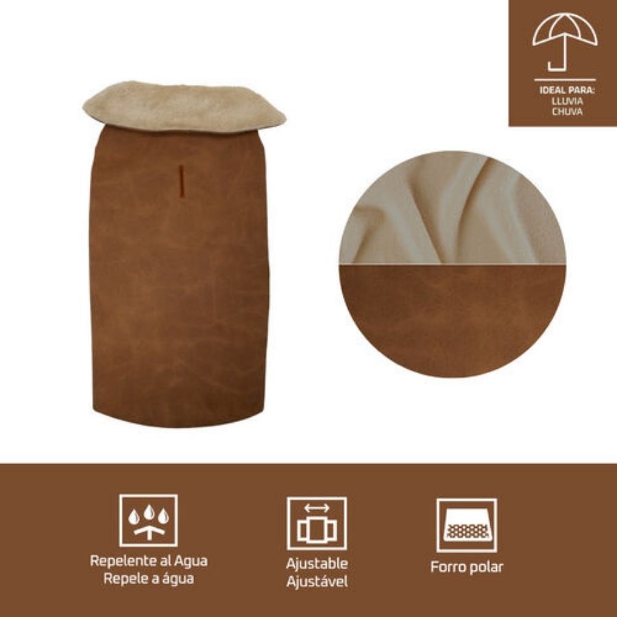 Outech abrigo color marr&oacute;n impermeable para perros, , large image number null