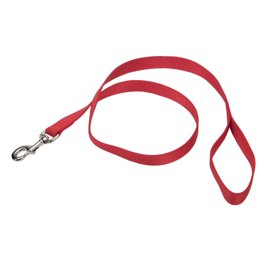 Correa para perro color rojo single-ply, , large image number null