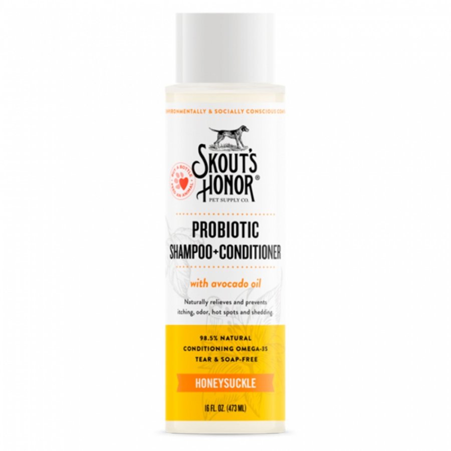 Shampoo-acondicionador probiotico madreselva