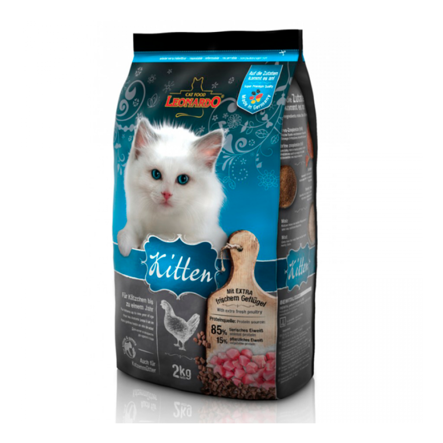 Leonardo Kitten alimento para gato, , large image number null