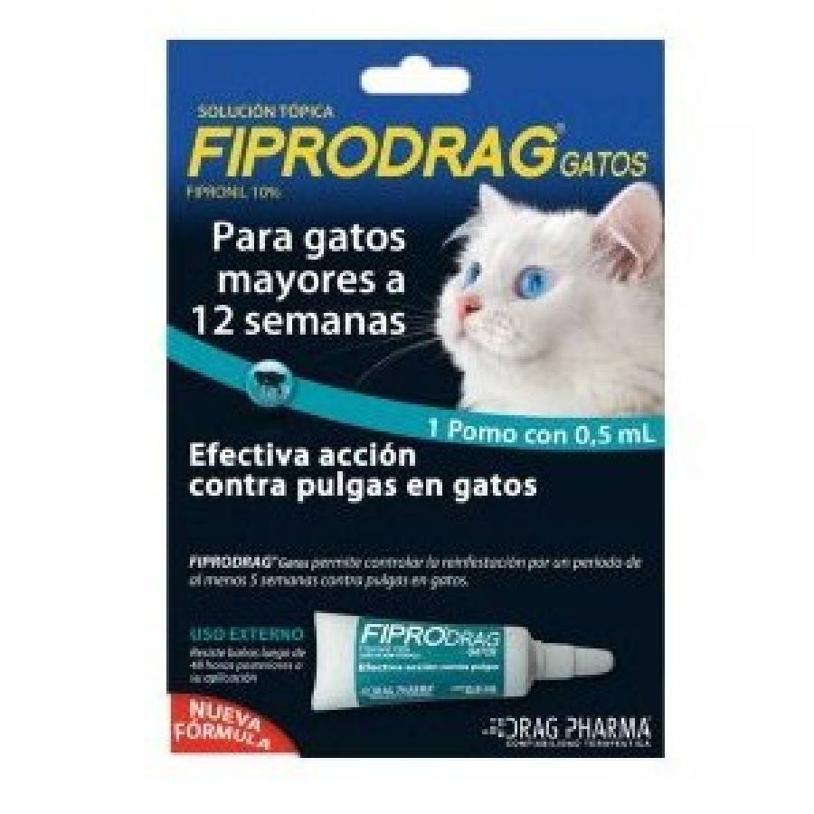 Desparasitante fiprodrag gato unidad