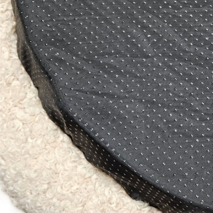 Leeby dog deluxe donut natural boucle Talla M, , large image number null