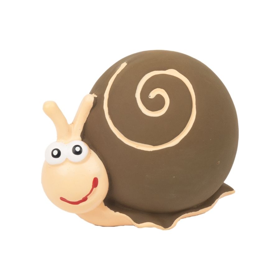 Juguete mordedor caracol para perros
