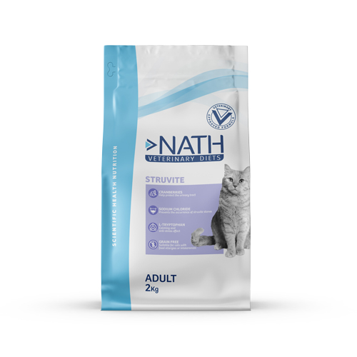 Nath vetdiet struvite alimento para gatos 2KG