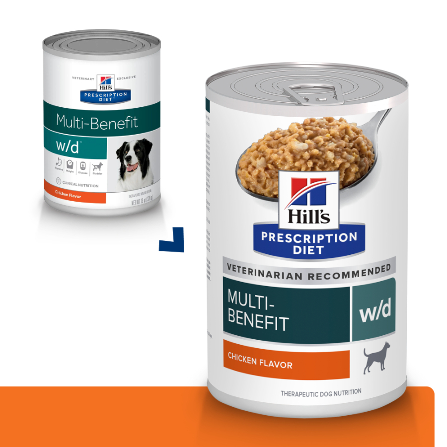 Hills lata canine digestivo/peso/glucosa alimento húmedo para perros, , large image number null