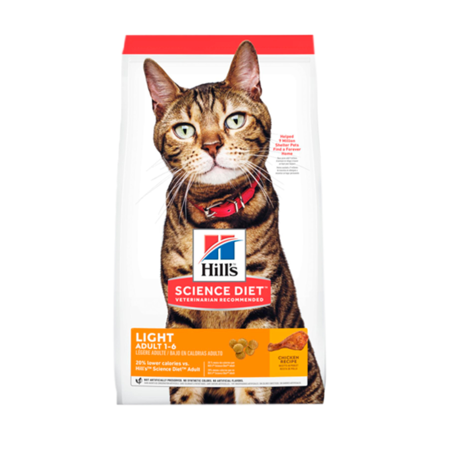 Hills Feline Adult Light Dry alimento para gato, , large image number null