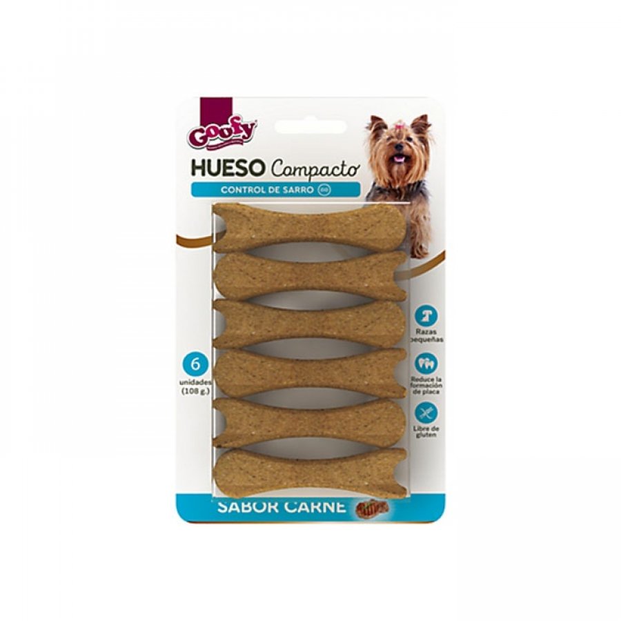 Goofy Hueso Compacto Blister snack para perros