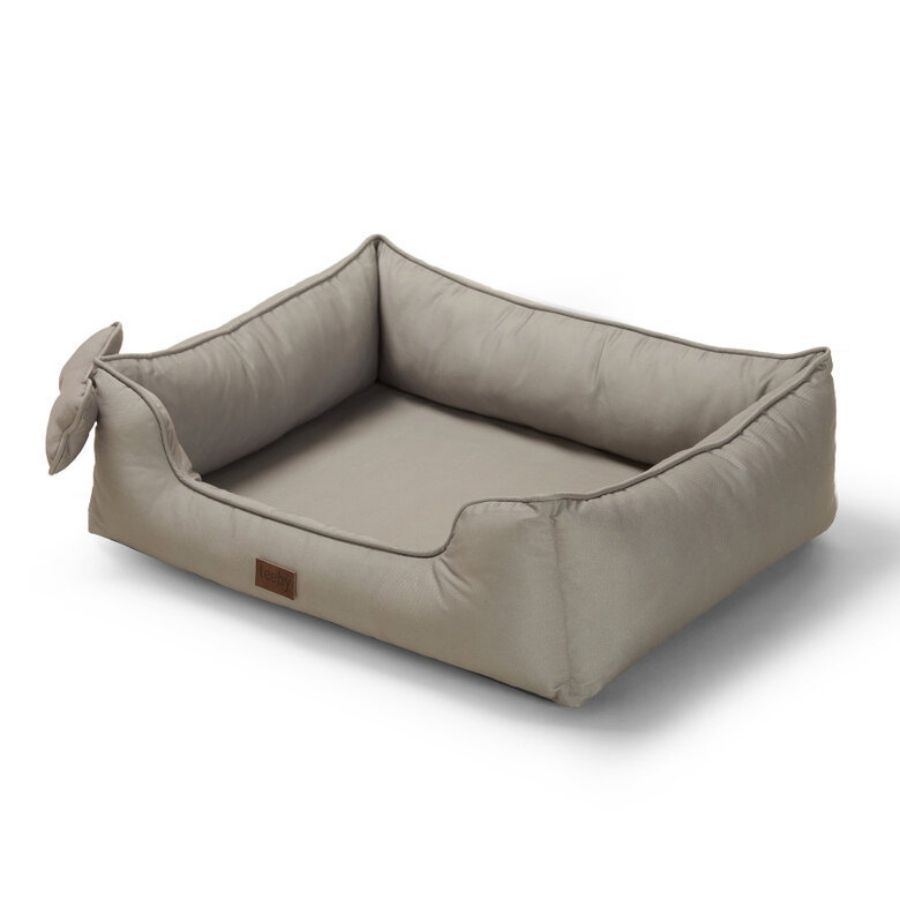 Leeby dog premium bed taupe, , large image number null