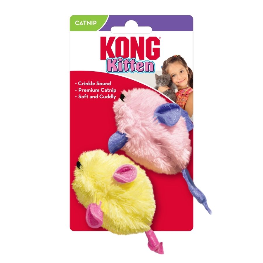 Juguete de ratones para gatitos paquete de 2 - surtido