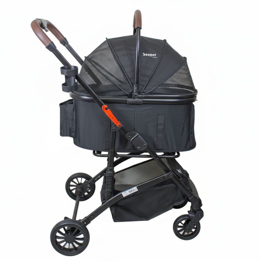 Bebesit coche para mascotas premium maine negro, , large image number null