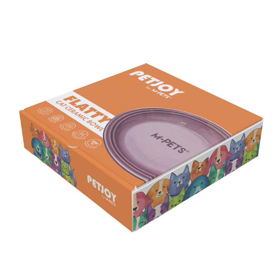 Flatty bowl de cerámica purpura 500 ML, , large image number null