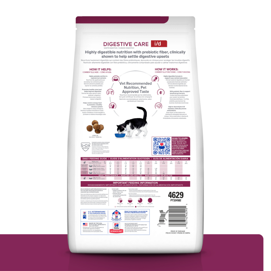 Hills feline i/d digestive care 1.81 KG, , large image number null
