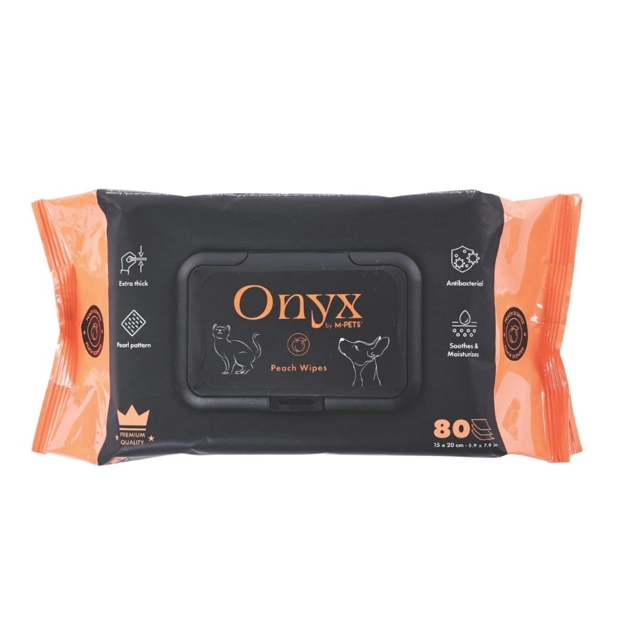 Mpets Toallas h&uacute;medas 15x20 cm - 80 hojas para gatos, , large image number null