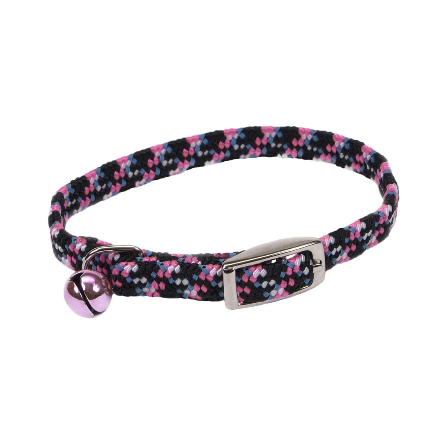 Collar de seguridad elástico para gatitos con hilos reflectantes, , large image number null