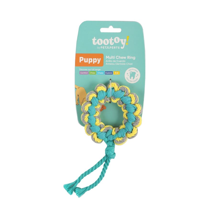 Cuerda en forma de anillo algodón para perros, , large image number null