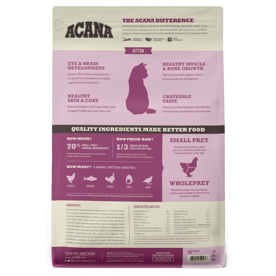 Acana cat first feast 1.8 KG alimento para gato, , large image number null