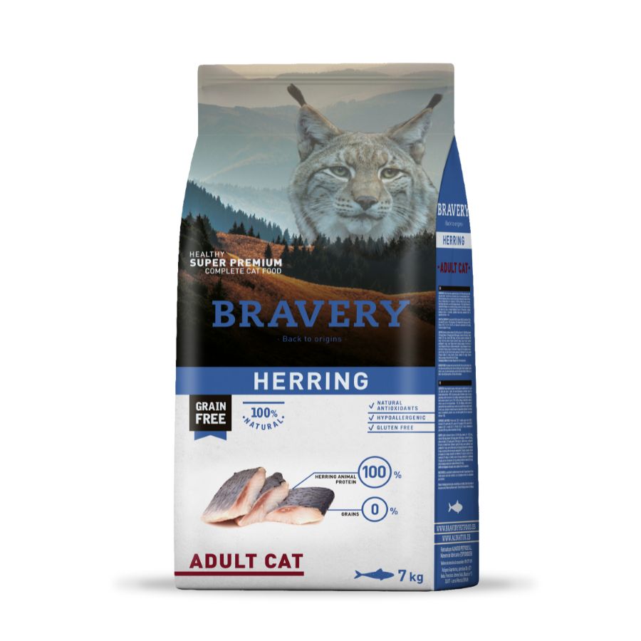 Bravery herring adult cat, , large image number null
