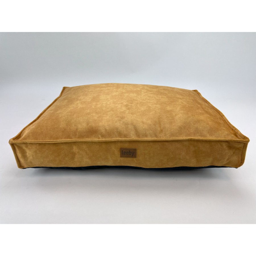 Leeby Colchoneta Impermeable y Desfundable Dorada para perros, , large image number null