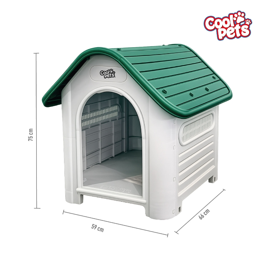 Casa Coolpets Verde Techo Curvo Tama&ntilde;o S, , large image number null