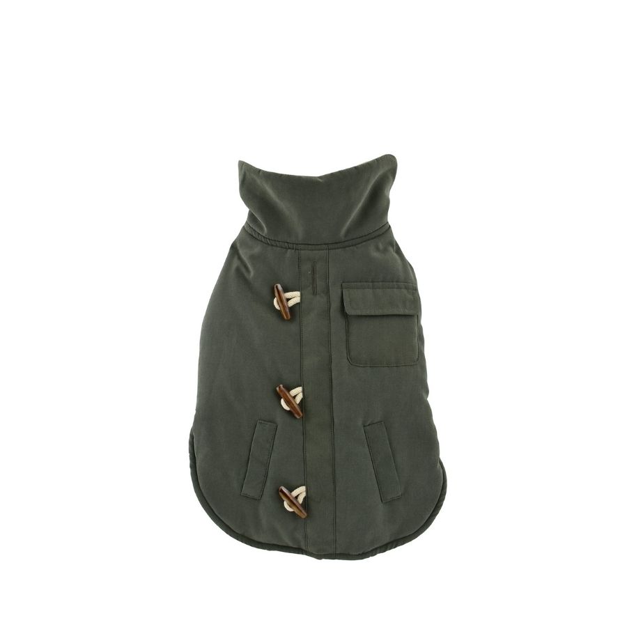 Outech abrigo trenca con borreguillo para perros