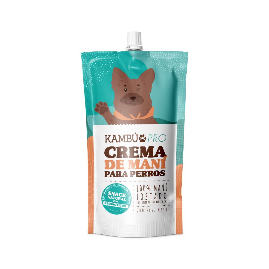 Mantequilla de maní pro snack para perros 200GR