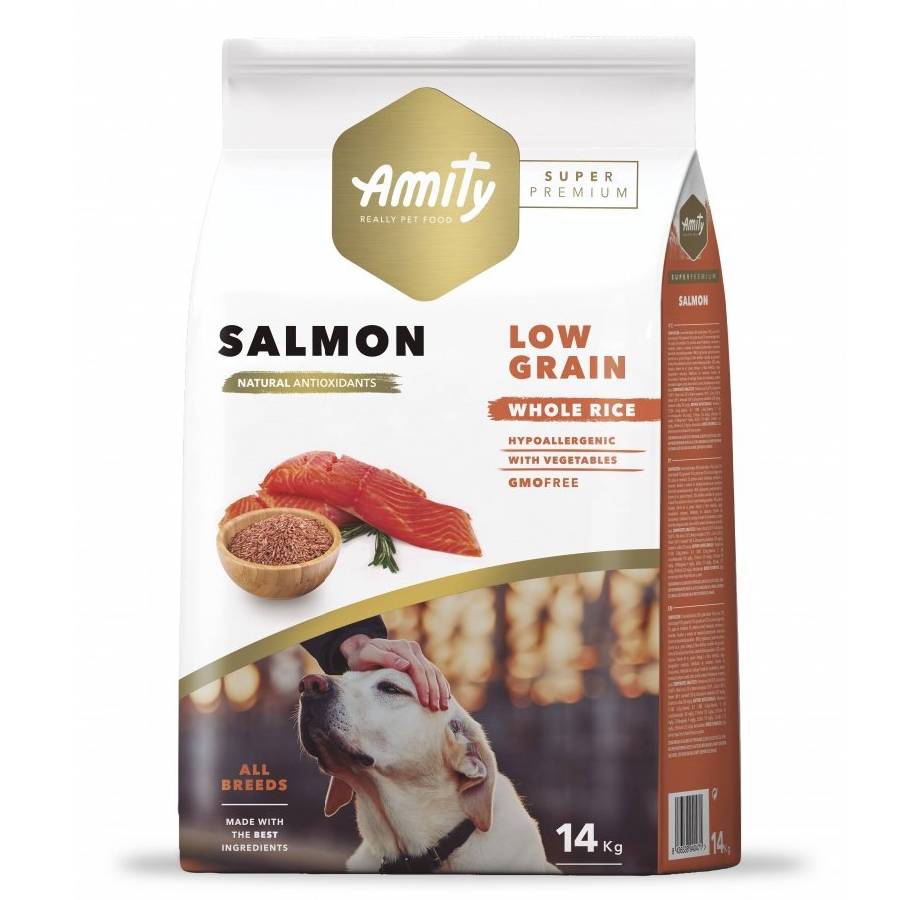 Amity Dog Salmon Adult alimento para perro