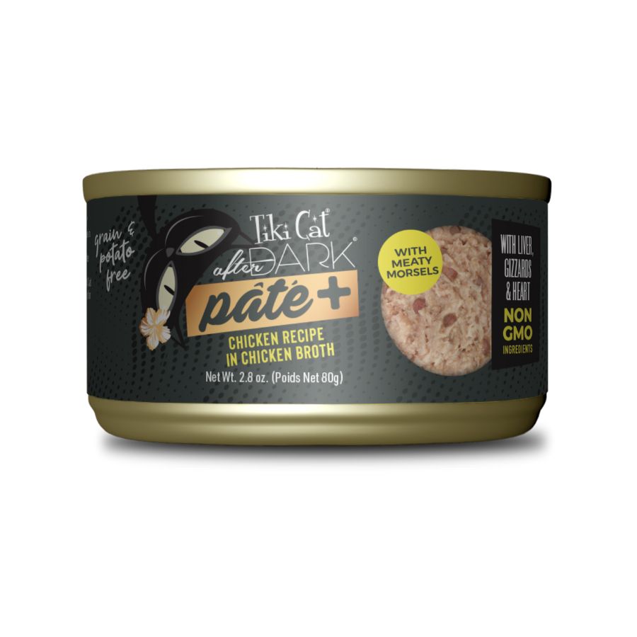 Tiki cat after dark pate + pollo 68GR, , large image number null
